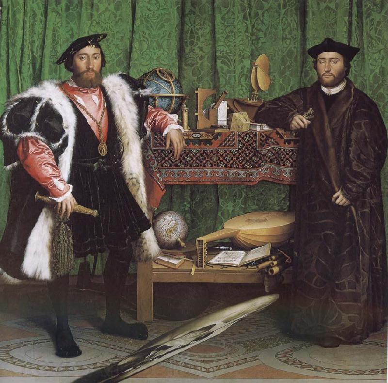 Hans Holbein Diplomats Spain oil painting art